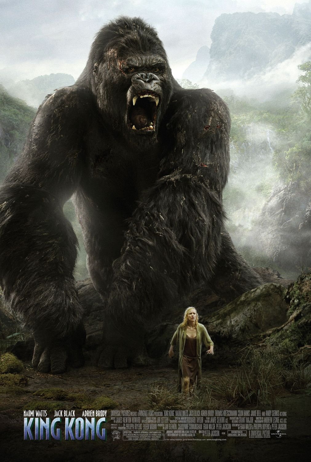 L'affiche du film King Kong v.f.