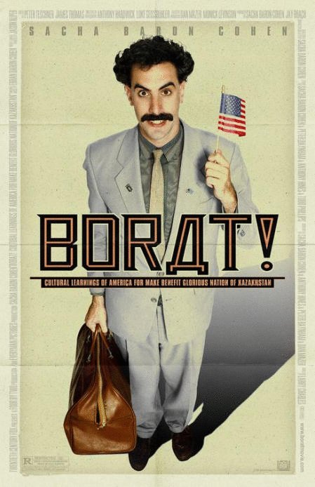L'affiche du film Borat v.f.