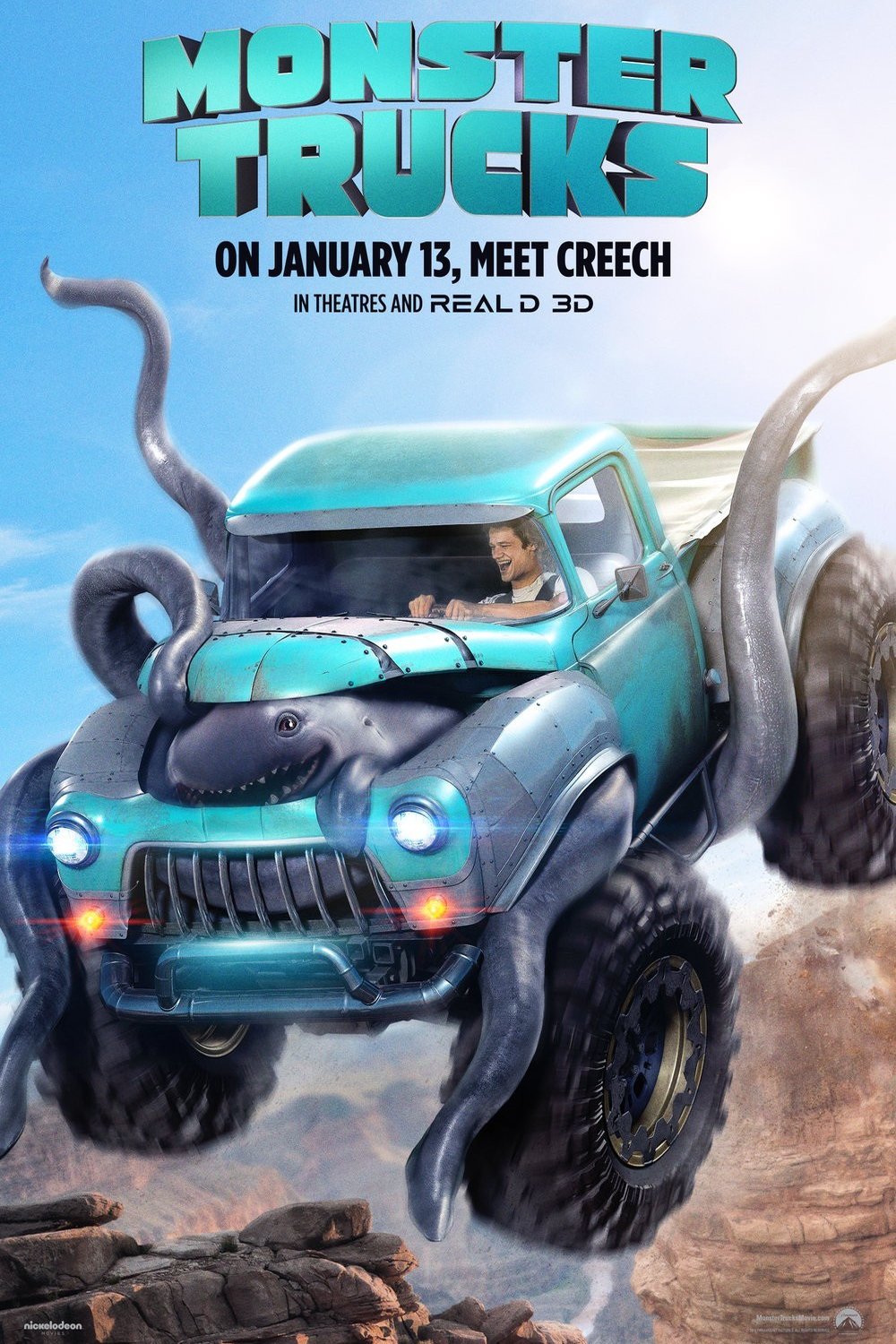 L'affiche du film Monster Trucks