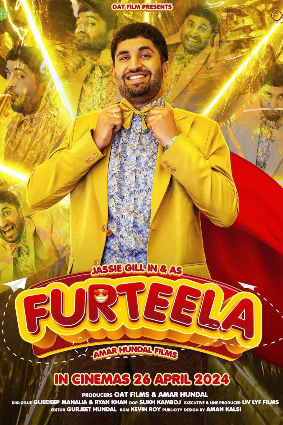 Punjabi poster of the movie Furteela