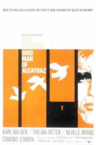 L'affiche du film Birdman of Alcatraz