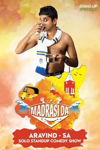 Poster of the movie Madrasi Da by SA Aravind