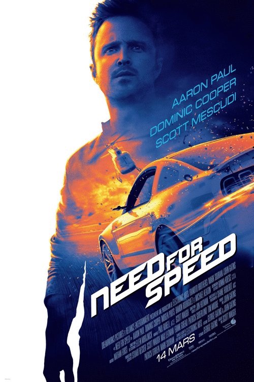 L'affiche du film Need for Speed v.f.