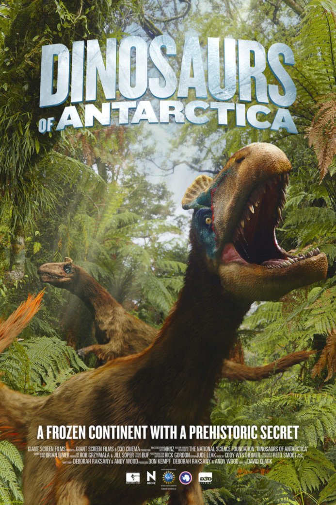 L'affiche du film Dinosaurs of Antarctica