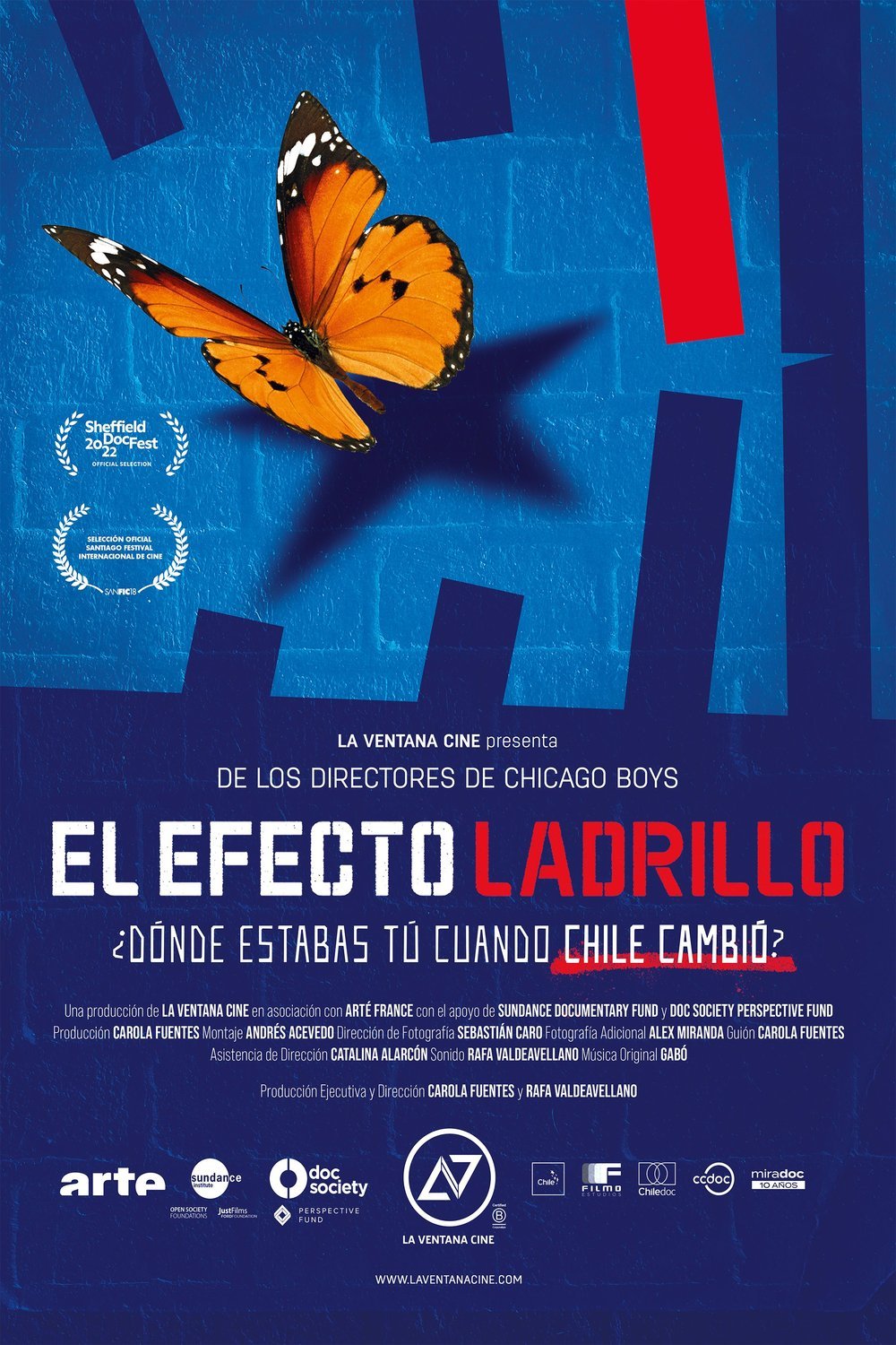 L'affiche originale du film Breaking the Brick en espagnol