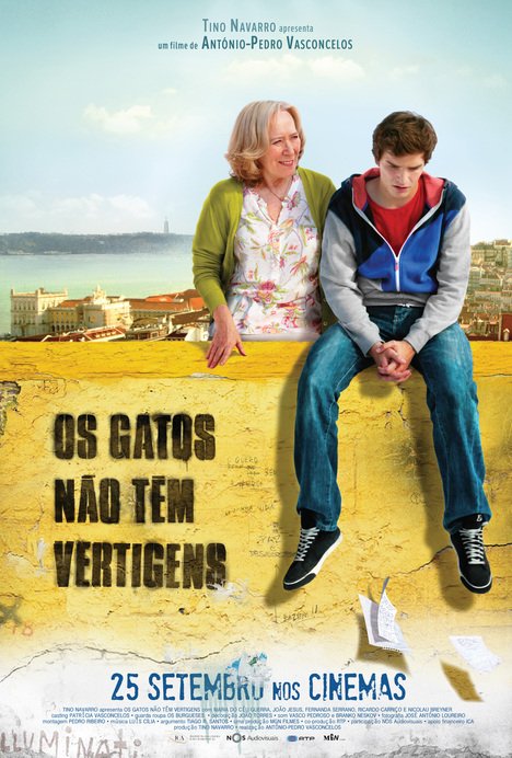 Portuguese poster of the movie Cats Don't Have Vertigo