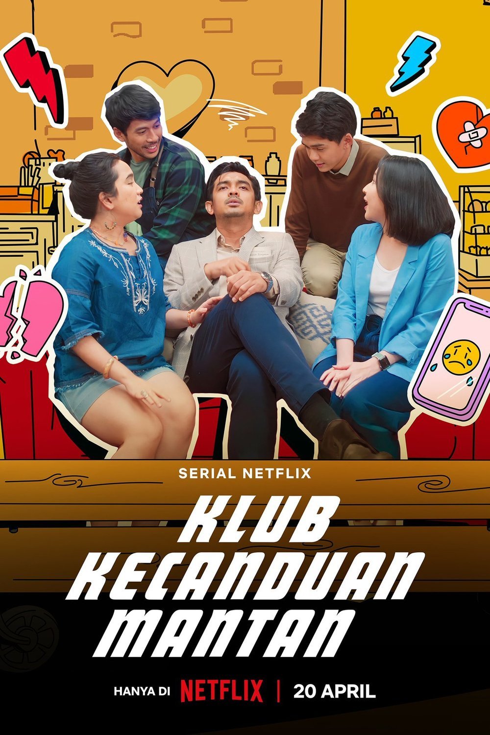 L'affiche originale du film Klub Kecanduan Mantan en Indonésien