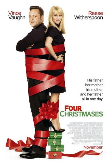 L'affiche du film Four Christmases