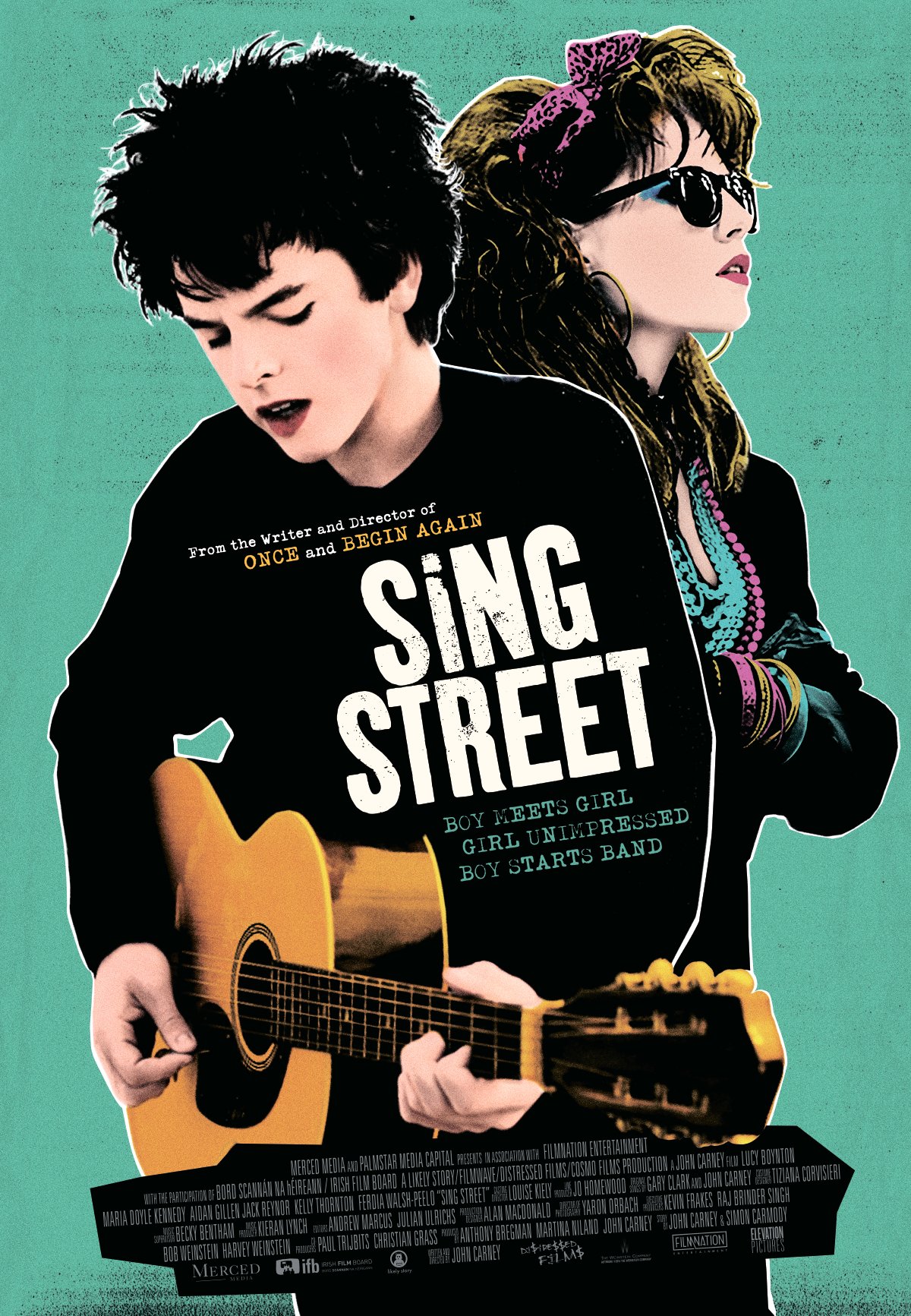 L'affiche du film Sing Street