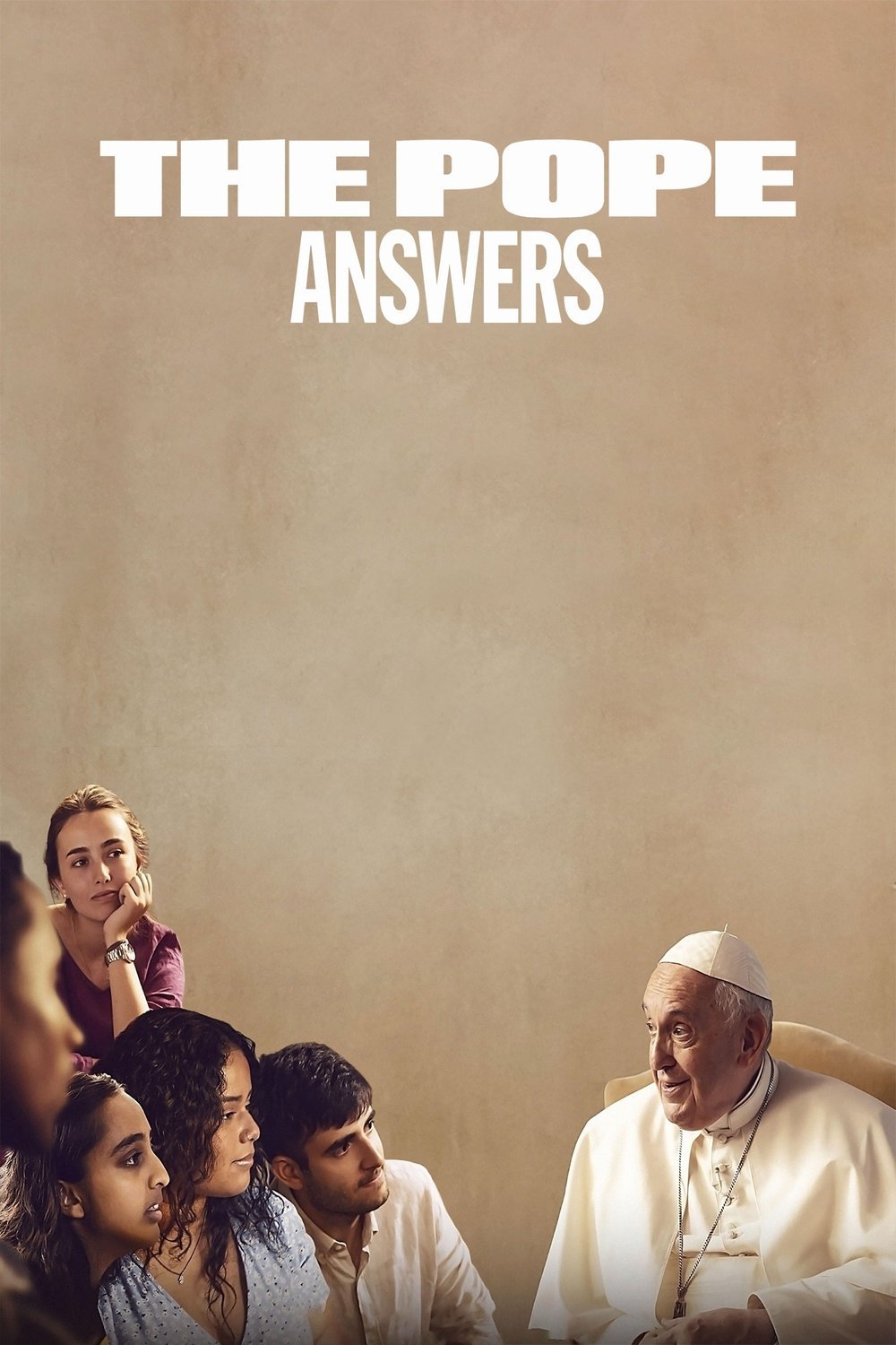 Spanish poster of the movie The Pope: Answers