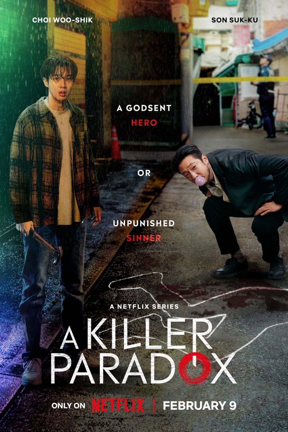 Korean poster of the movie A Killer Paradox