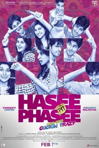 Hindi poster of the movie Hasee Toh Phasee