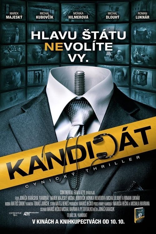 Slovak poster of the movie Kandidát