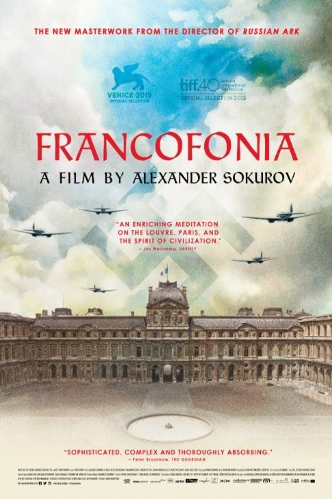 Russian poster of the movie Francofonia