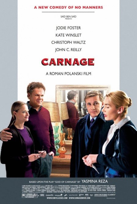 L'affiche du film Carnage