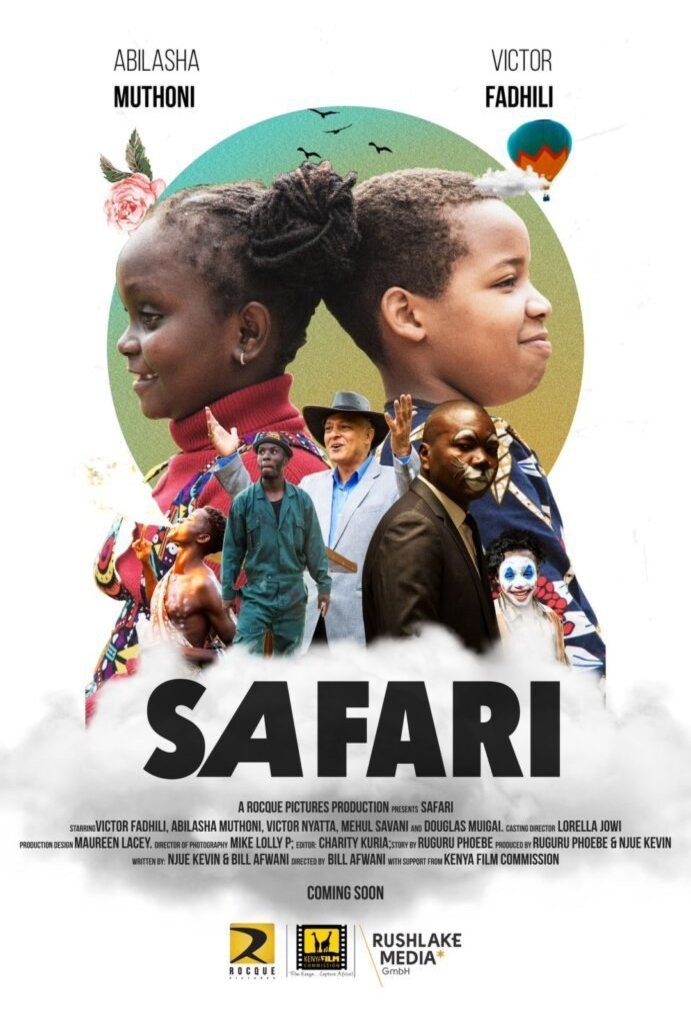 Swahili poster of the movie Safari