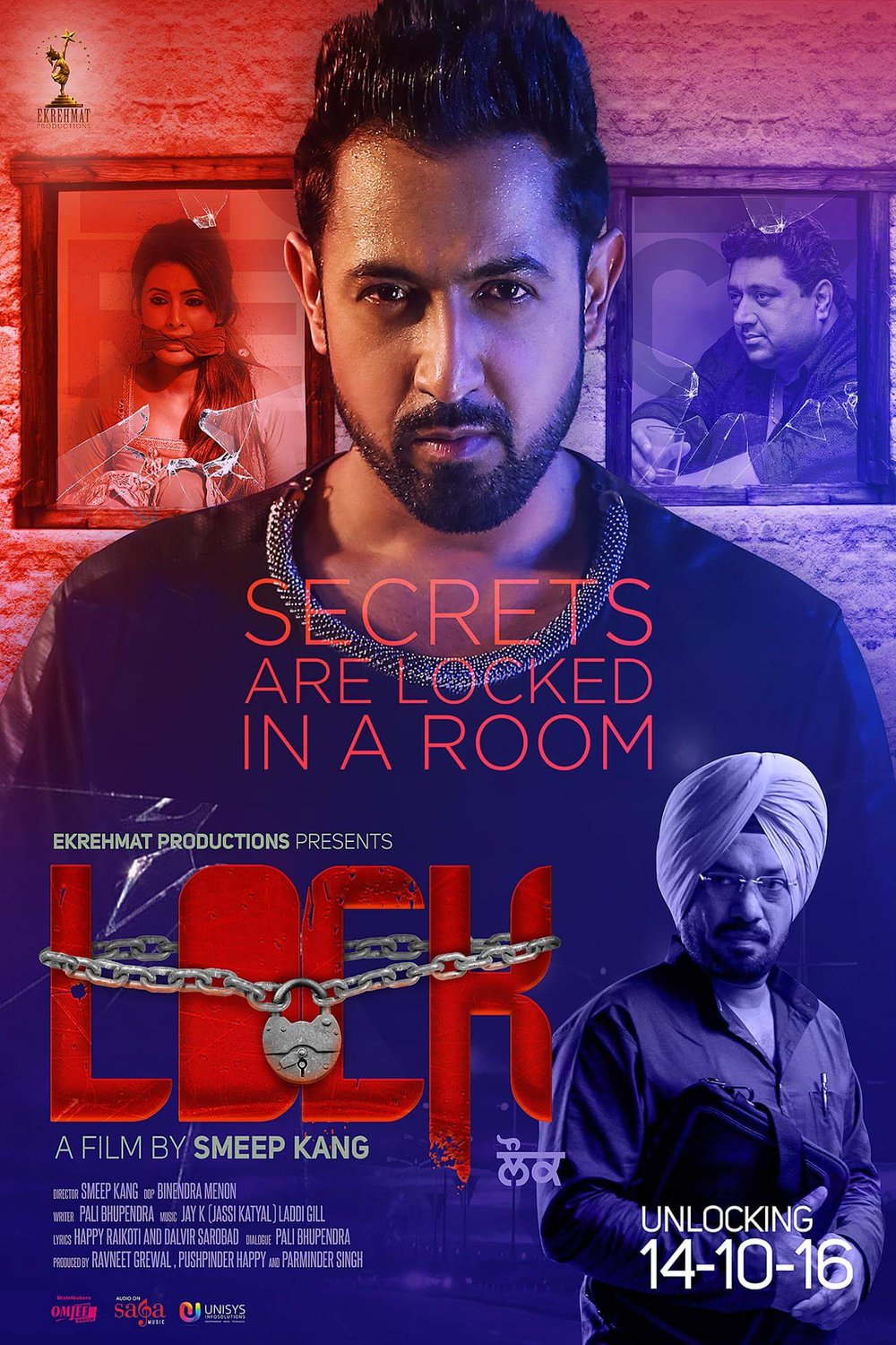 Punjabi poster of the movie Lock