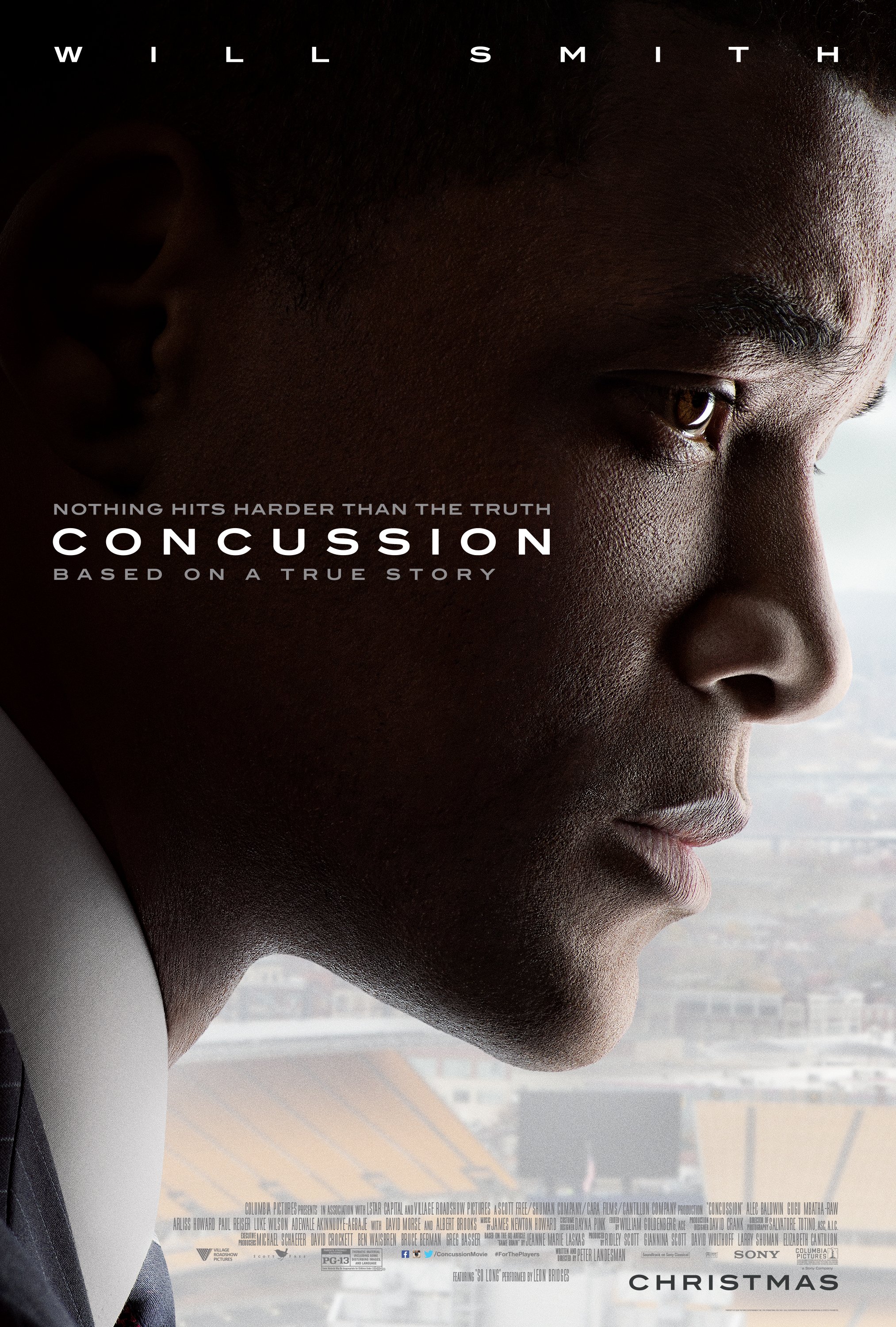 L'affiche du film Concussion