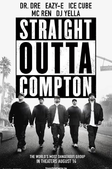 L'affiche du film Straight Outta Compton