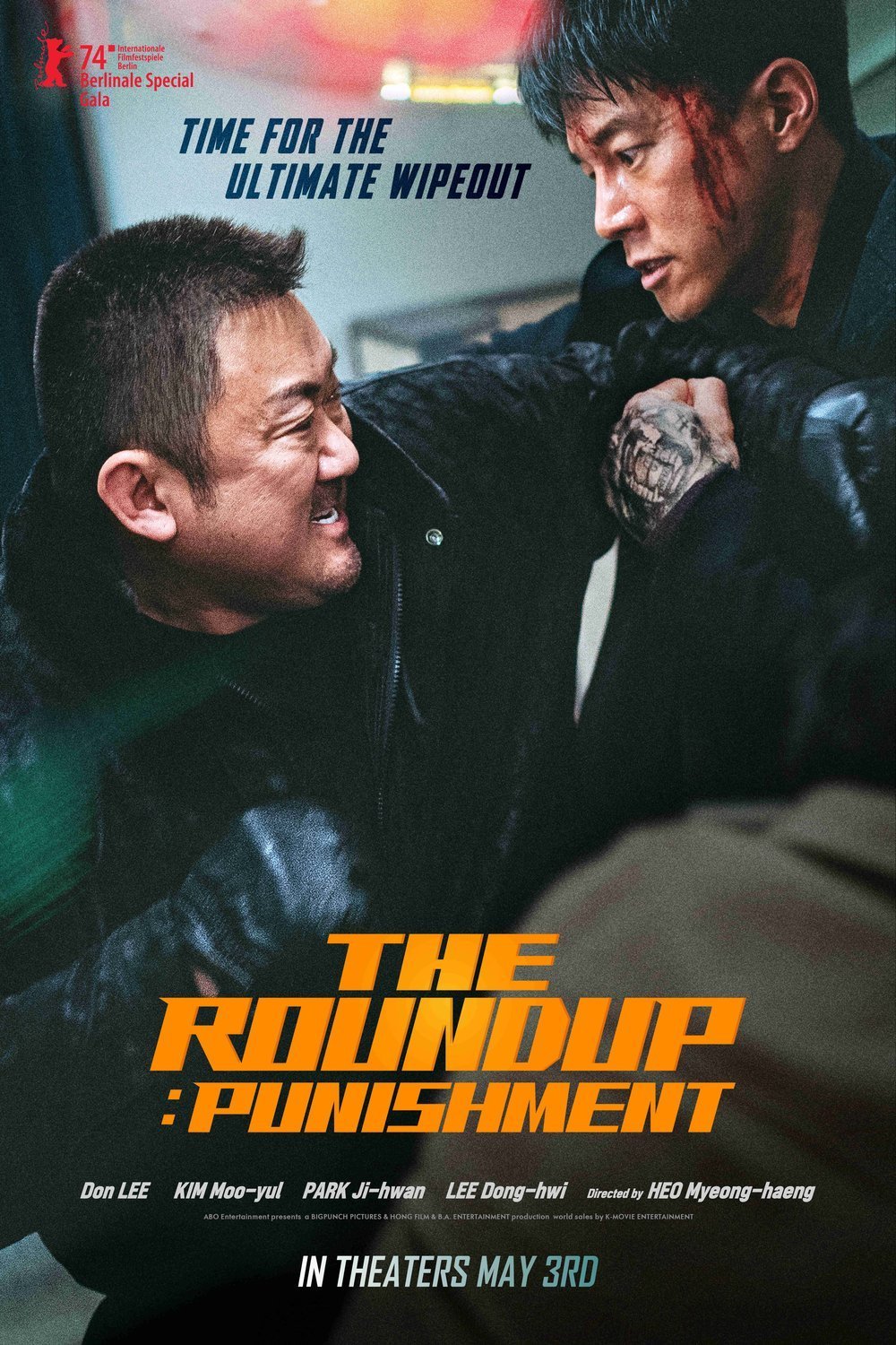 L'affiche du film The Roundup: Punishment