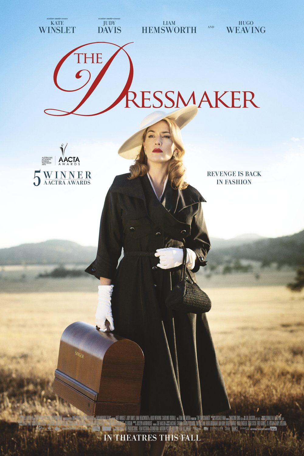 L'affiche du film The Dressmaker