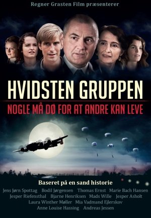 Danish poster of the movie Hvidsten gruppen